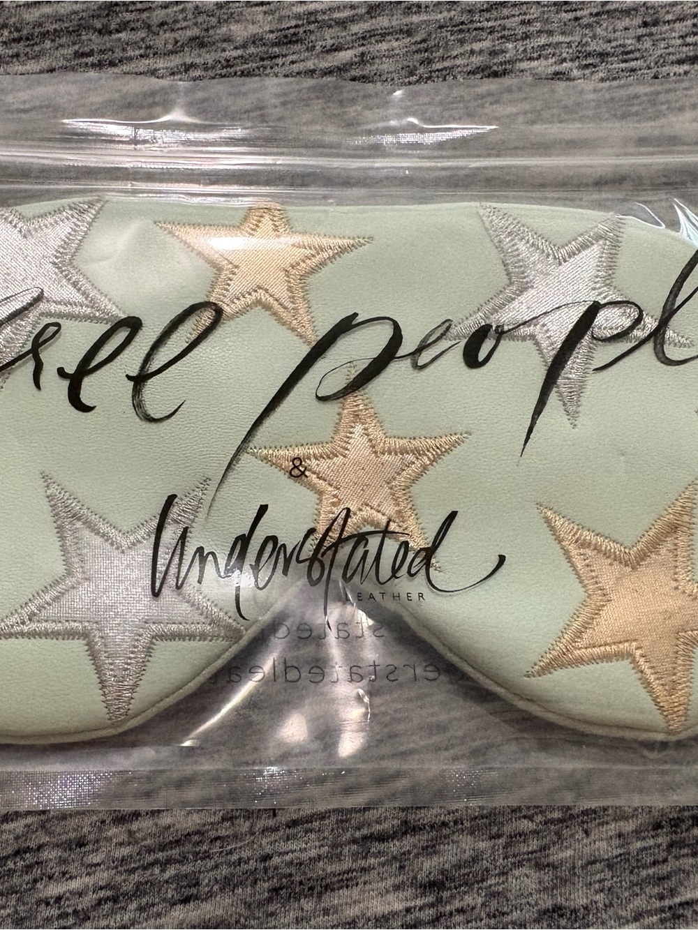 Free People Mint Green Padded Sleep Mask